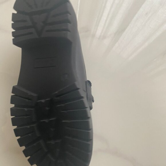 NEW Skechers Black Lug Sole Loafers size 7 - 7 1/2* - Picture 9 of 11